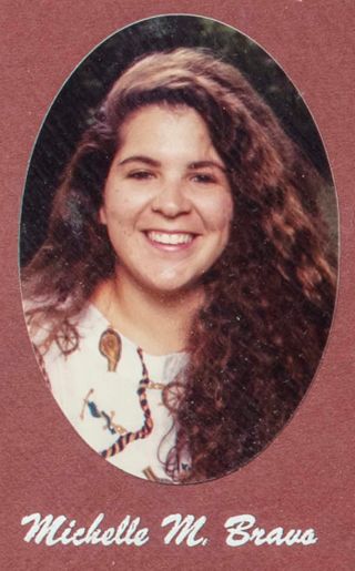 Beta Gamma Chapter Composite Detail, Michelle M. Bravo, 1991-1992