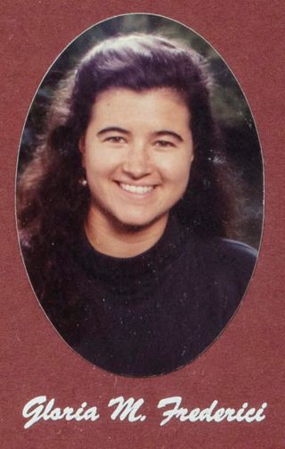 Beta Gamma Chapter Composite Detail, Gloria M. Frederici, 1991-1992