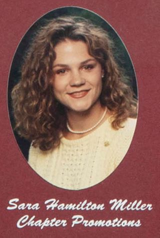 Beta Gamma Chapter Composite Detail, Sara Hamilton Miller, 1993-1994