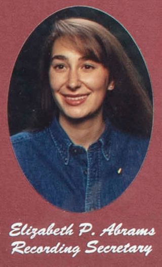 Beta Gamma Chapter Composite Detail, Elizabeth P. Abrams, 1993-1994