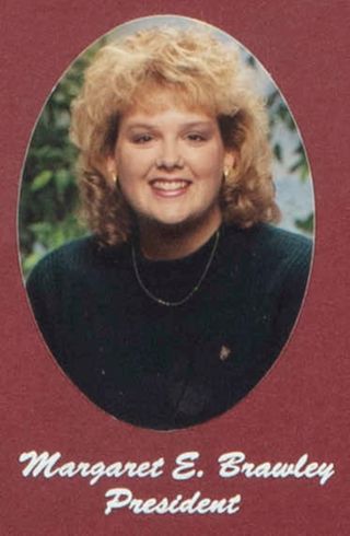 Beta Gamma Chapter Composite Detail, Margaret E. Brawley, 1993-1994