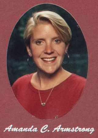 Beta Gamma Chapter Composite Detail, Amanda C. Armstrong, 1993-1994