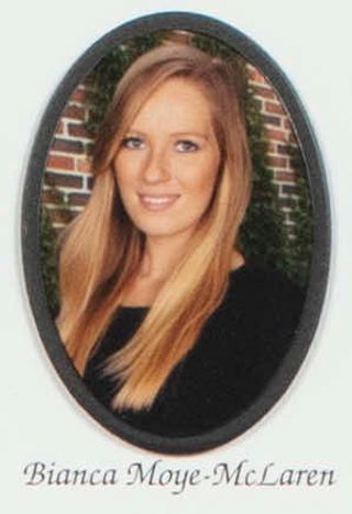 Beta Gamma Chapter Composite Detail, Bianca Moye-McLaren, 2011-2012