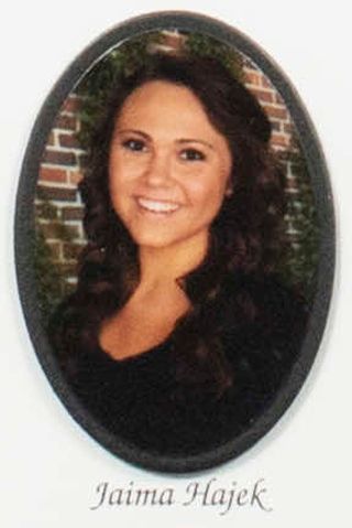 Beta Gamma Chapter Composite Detail, Jaima Hajek, 2011-2012