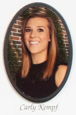 Beta Gamma Chapter Composite Detail, Carly Kempf, 2011-2012