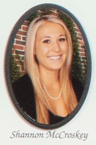 Beta Gamma Chapter Composite Detail, Shannon McCroskey, 2011-2012