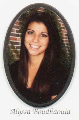 Beta Gamma Chapter Composite Detail, Alyssa Boudhaouia, 2011-2012