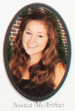 Beta Gamma Chapter Composite Detail, Jessica McArthur, 2011-2012