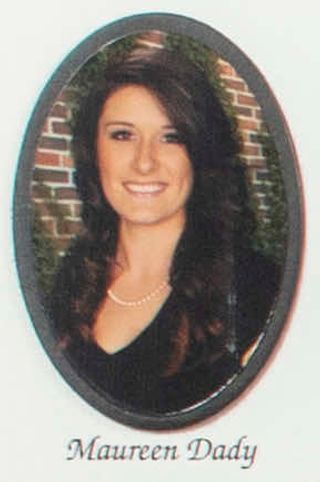 Beta Gamma Chapter Composite Detail, Maureen Dady, 2011-2012
