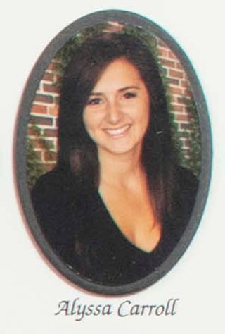 Beta Gamma Chapter Composite Detail, Alyssa Carroll, 2011-2012