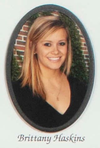 Beta Gamma Chapter Composite Detail, Brittany Haskins, 2011-2012