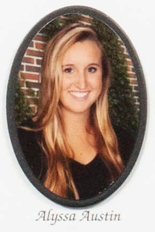 Beta Gamma Chapter Composite Detail, Alyssa Austin, 2011-2012