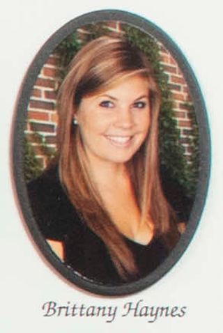 Beta Gamma Chapter Composite Detail, Brittany Haynes, 2011-2012