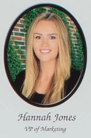 Beta Gamma Chapter Composite Detail, Hannah Jones, 2013-2014