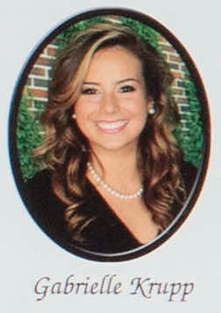 Beta Gamma Chapter Composite Detail, Gabrielle Krupp, 2013-2014