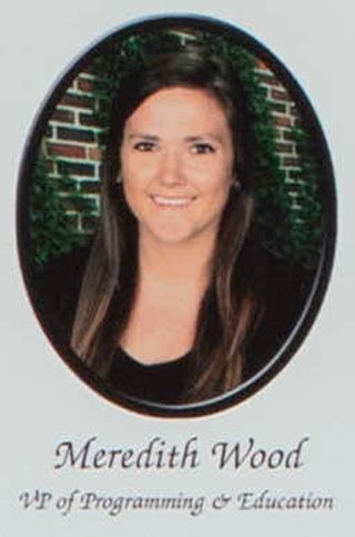 Beta Gamma Chapter Composite Detail, Meredith Wood, 2013-2014