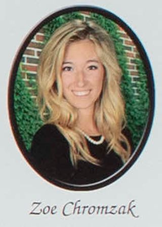 Beta Gamma Chapter Composite Detail, Zoe Chromzak, 2013-2014