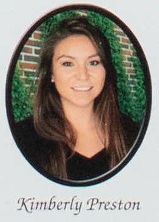 Beta Gamma Chapter Composite Detail, Kimberly Preston, 2013-2014