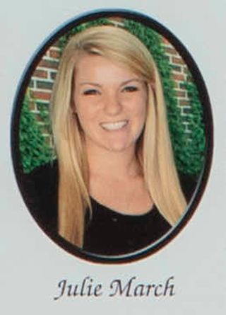 Beta Gamma Chapter Composite Detail, Julie March, 2013-2014