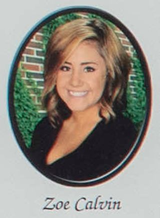 Beta Gamma Chapter Composite Detail, Zoe Calvin, 2013-2014