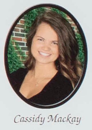 Beta Gamma Chapter Composite Detail, Cassidy Mackay, 2013-2014