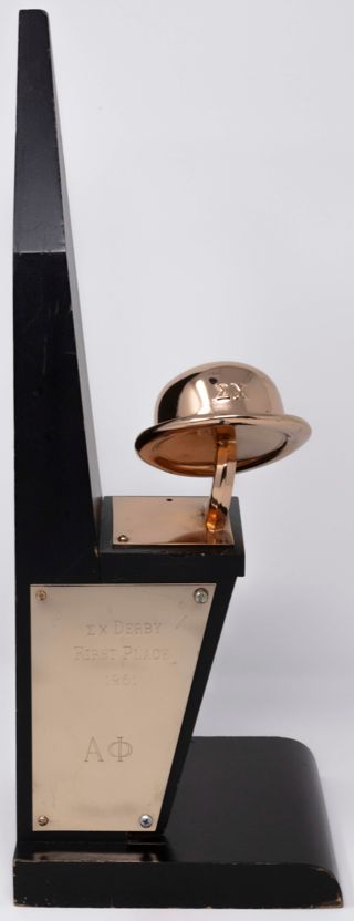 Sigma Chi Derby First Place Place Trophy, 1961