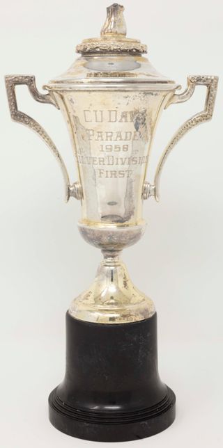 CU Days Parade Silver Division First Prize Trophy, 1958
