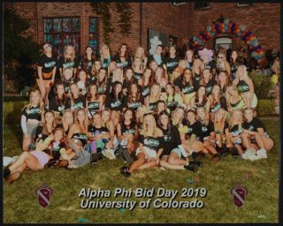 Beta Gamma Chapter Bid Day Group Photograph 7, 2019