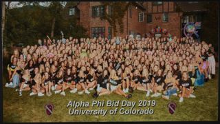 Beta Gamma Chapter Bid Day Group Photograph 6, 2019