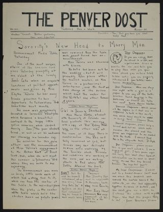 The Penver Dost, Vol. XXVI, No. 55, c. 1920s