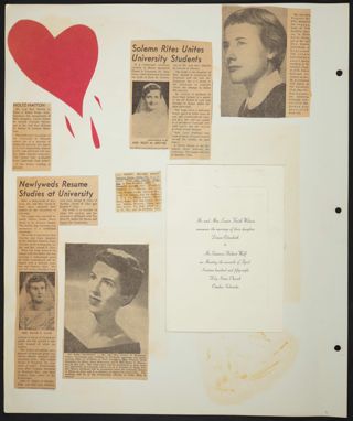 Beta Gamma of Alpha Phi Scrapbook, Page 56