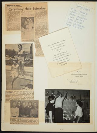 Beta Gamma of Alpha Phi Scrapbook, Page 16