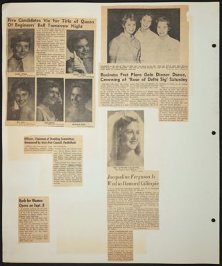 Beta Gamma of Alpha Phi Scrapbook, Page 44