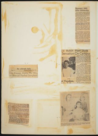 Beta Gamma of Alpha Phi Scrapbook, Page 12