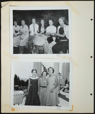 Beta Gamma of Alpha Phi Scrapbook, Page 35