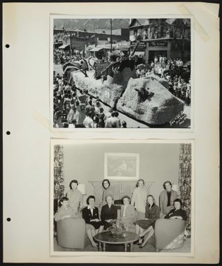 Beta Gamma of Alpha Phi Scrapbook, Page 34