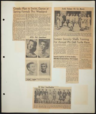 Beta Gamma of Alpha Phi Scrapbook, Page 45