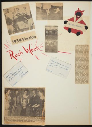 Beta Gamma of Alpha Phi Scrapbook, Page 10