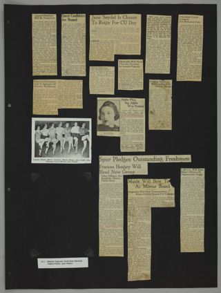 Alpha Phi CU Scrapbook, Page 9