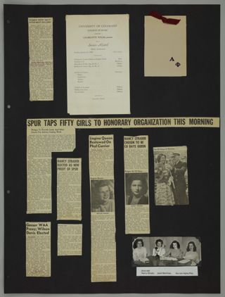 Alpha Phi CU Scrapbook, Page 15