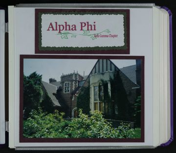 Beta Gamma Pennsylvania Avenue Chapter House Renovations Photograph Album, Page 1