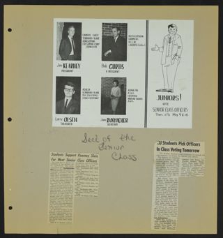 Beta Gamma Chapter Life and Campus Activities Scrapbook, Page 45