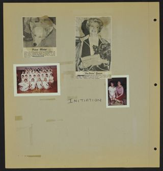 Beta Gamma Chapter Life and Campus Activities Scrapbook, Page 40