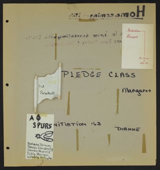 Beta Gamma Chapter Life and Campus Activities Scrapbook, Page 51