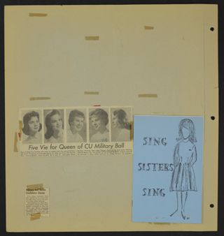 Beta Gamma Chapter Life and Campus Activities Scrapbook, Page 6
