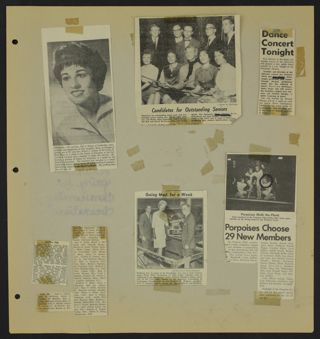 Beta Gamma Chapter Life and Campus Activities Scrapbook, Page 38