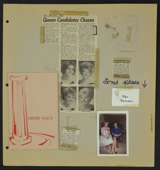 Beta Gamma Chapter Life and Campus Activities Scrapbook, Page 41