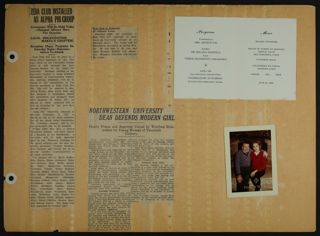 Marie Suttle Clippings Scrapbook, Page 4