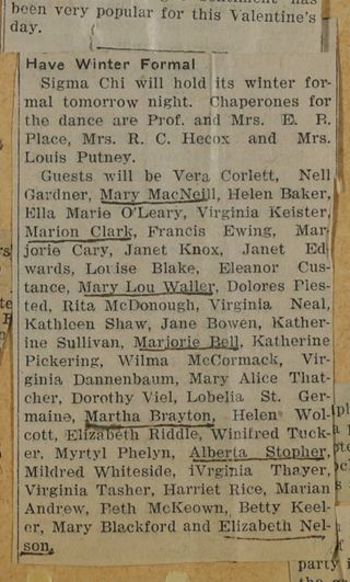 Have Winter Festival Newspaper Clipping, c. 1924-1932