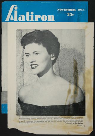 Miss Gretchen Goit Magazine Clipping, November 1954
